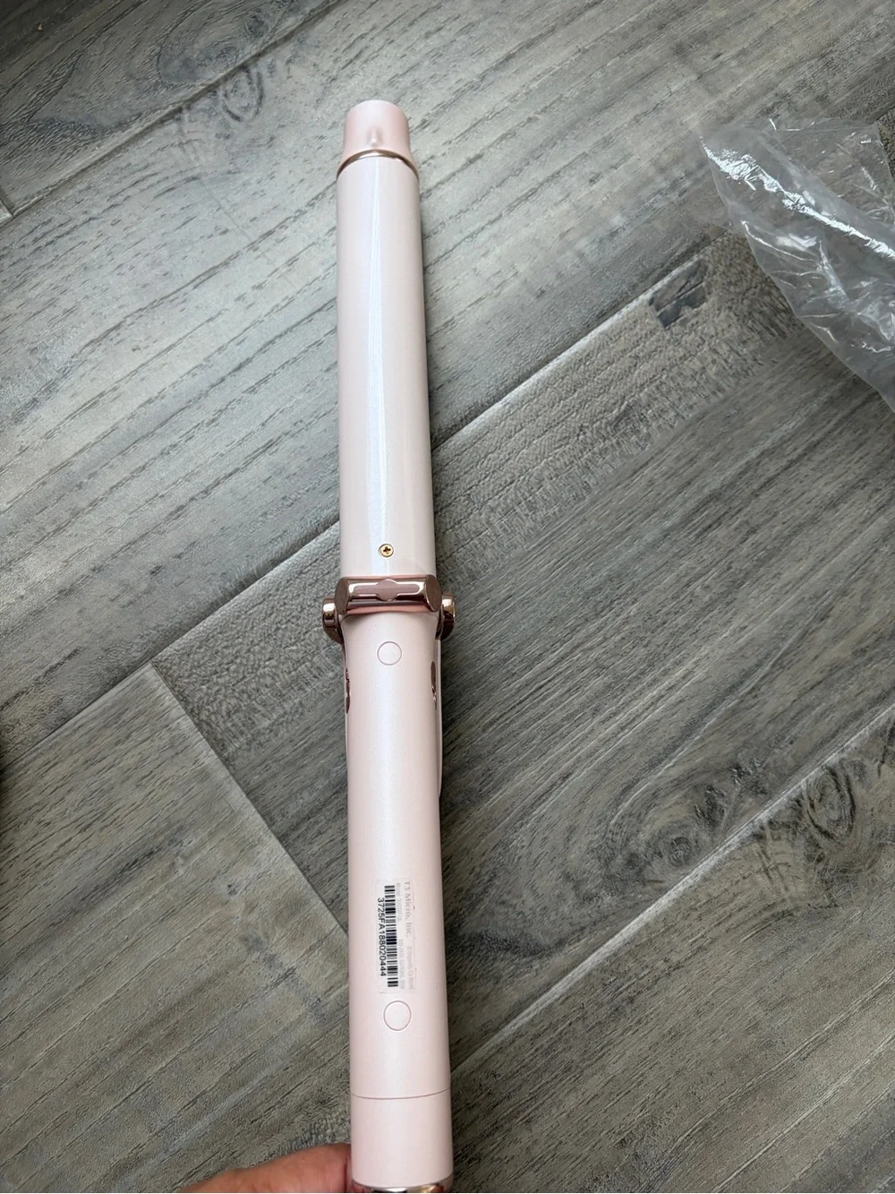 T3 SinglePass Curl X - Pink Styling Wand 1 1/4” size